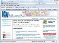 IdiomaX Web Translator screenshot